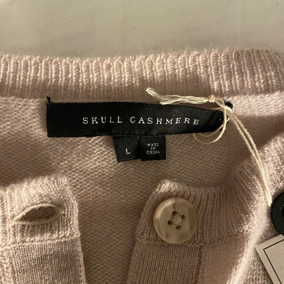 Skull Cashmere Cardigan - Picture 5 of 7